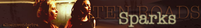 Banner for Buffy/Faith fanfic Sparks